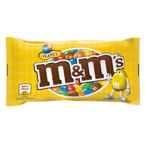 دراژه شکلاتی ام اند امز M&MS با مغز بادام زمینی ۴۵ گرمی