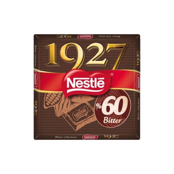 شکلات تخته ای تلخ 60 درصد نستله 1927