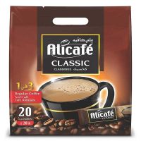 قهوه فوری علی کافه مدل کلاسیک - 20 گرم بسته 20 عددی