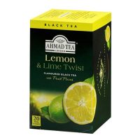 بسته چای کیسه ای احمد مدل Lemon And Lime Twist