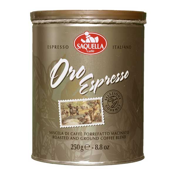 قوطی قهوه ساکوئلا مدل Oro Espresso
