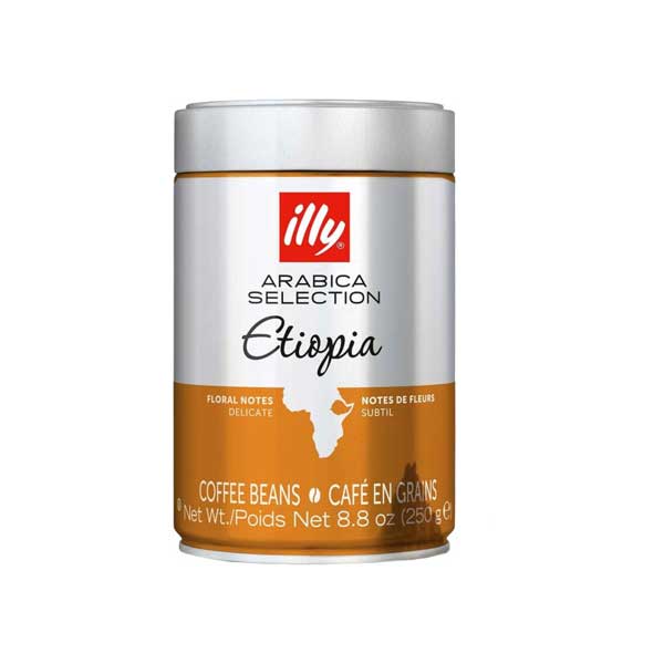 دانه قهوه ایلی مدل ethiopia مقدار 250 گرم