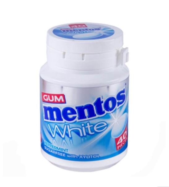 Mentos-gum-white-blue-40p
